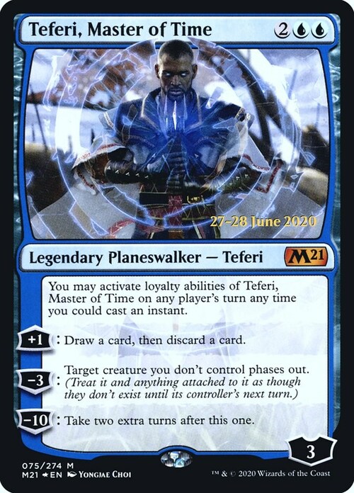 Teferi, Master of Time Card Front