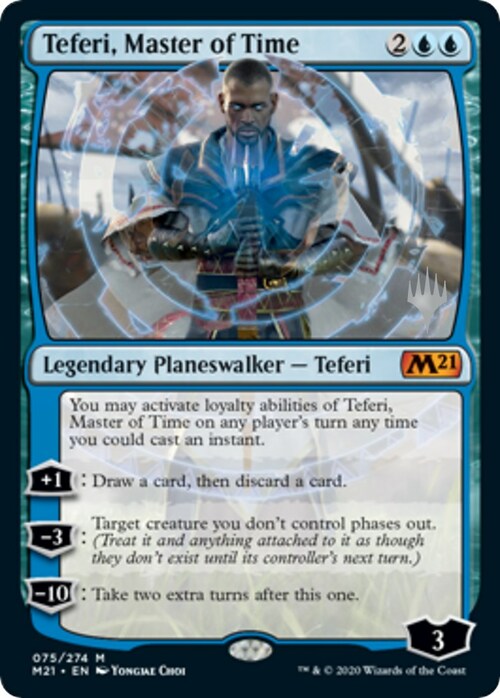 Teferi, Master of Time Card Front