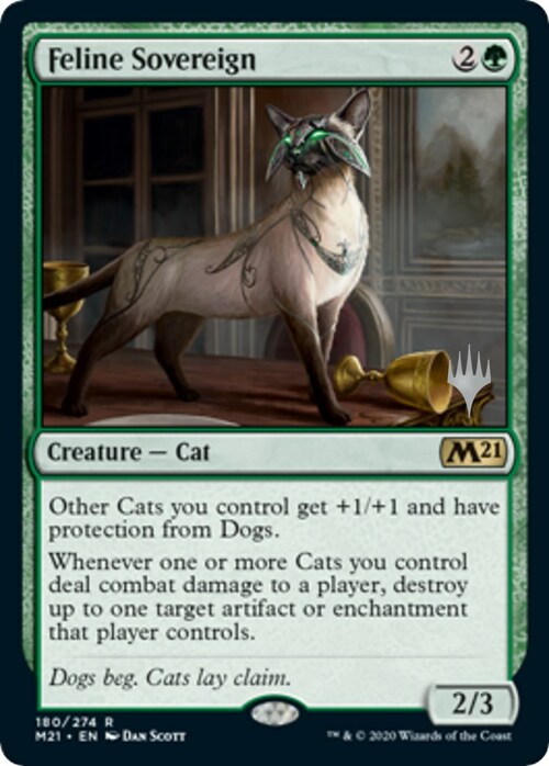 Feline Sovereign Card Front