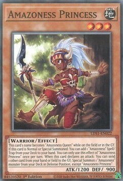 Amazoness Princess Card Front