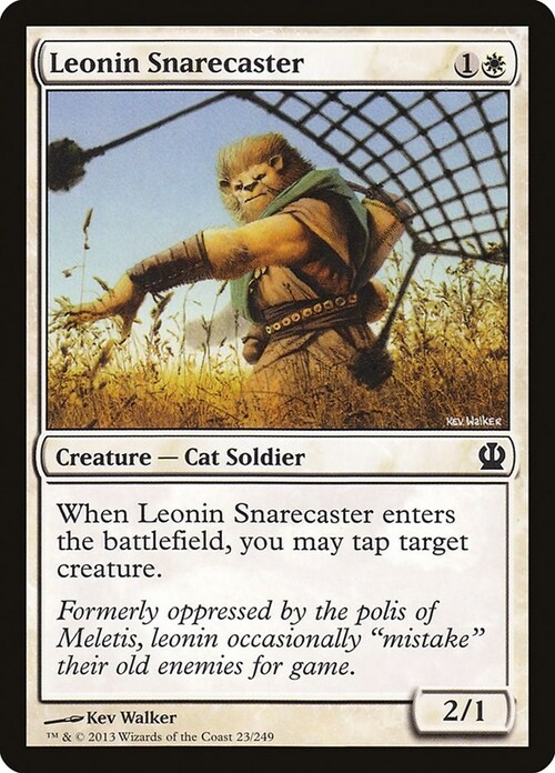 Leonin Snarecaster Card Front