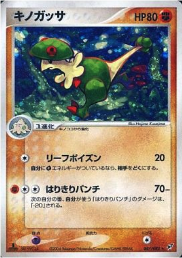 Breloom Card Front