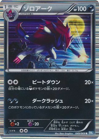 Zoroark Card Front