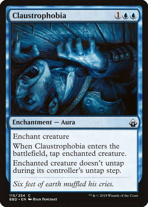 Claustrophobia Card Front