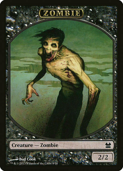 Zombie Card Front