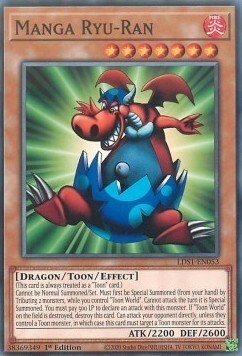 Manga Ryu-Ran Card Front