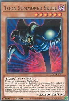 Toon Summoned Skull Card Front