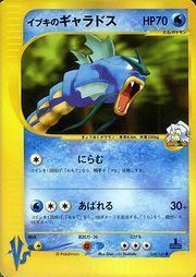 Clair's Gyarados Card Front