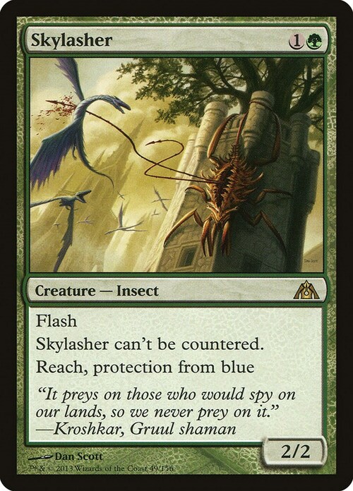 Skylasher Card Front