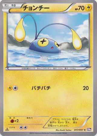 Chinchou Card Front