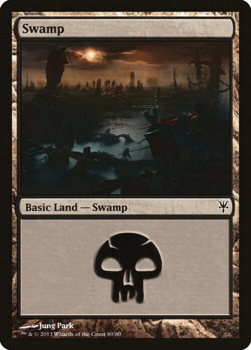 Swamp Card Front