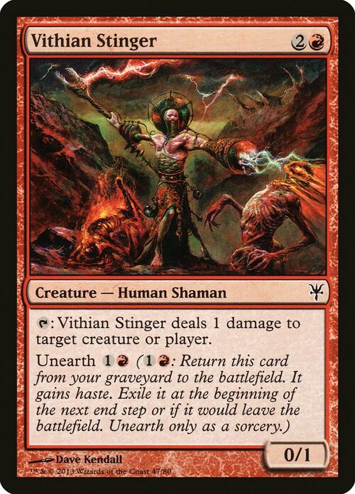 Vithian Stinger Card Front