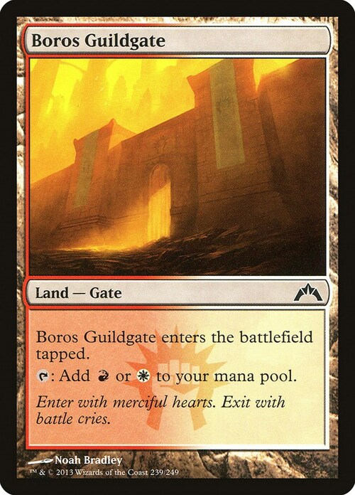 Boros Guildgate Card Front