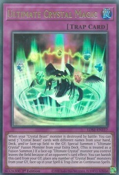 Ultimate Crystal Magic Card Front