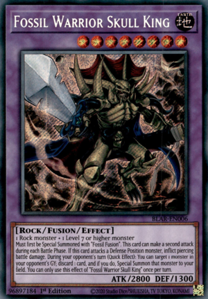 Fossil Warrior Skull King Card Front