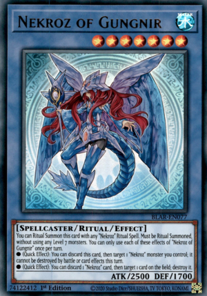 Nekroz of Gungnir Card Front