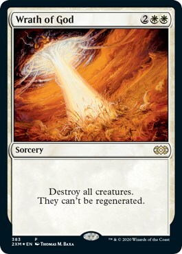 Wrath of God Card Front