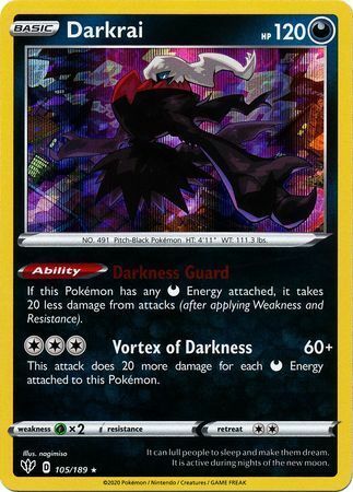 Darkrai Card Front