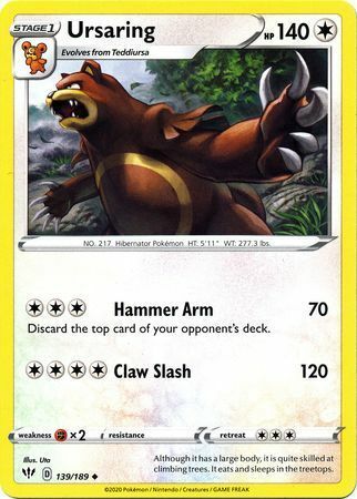 Ursaring Card Front