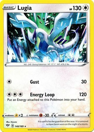 Lugia Card Front