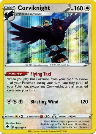 Corviknight Card Front