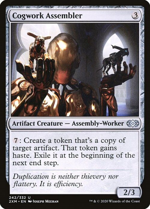 Cogwork Assembler Card Front