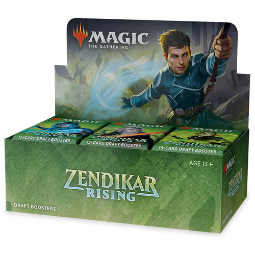 Box di buste per draft di Rinascita di Zendikar