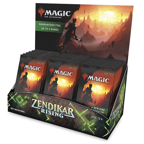 Caja de sobres de colección de El resurgir de Zendikar