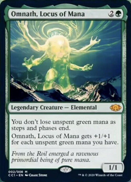 Omnath, Locus of Mana Card Front