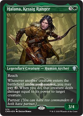 Halana, Kessig Ranger Card Front