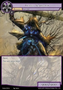 Vicious Scarecrow Card Front