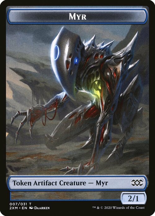 Myr // Ooze Card Front