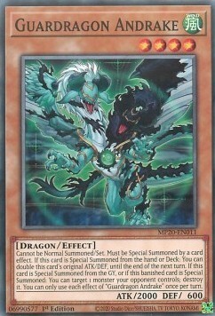 Guardragon Andrake Card Front