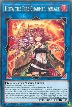 Hiita the Fire Charmer, Ablaze Card Front