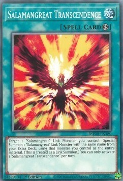 Salamangreat Transcendence Card Front