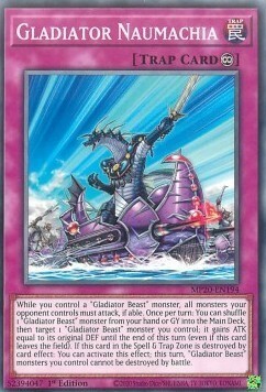 Gladiator Naumachia Card Front