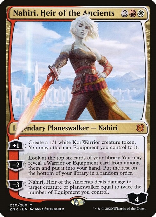 Nahiri, Heir of the Ancients Card Front