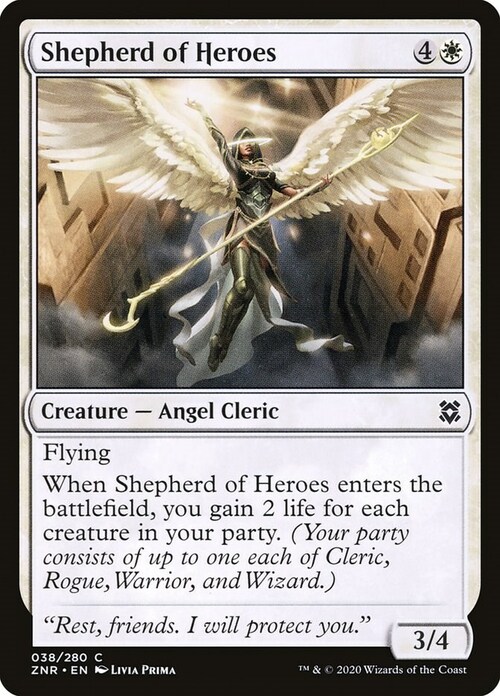 Shepherd of Heroes Card Front