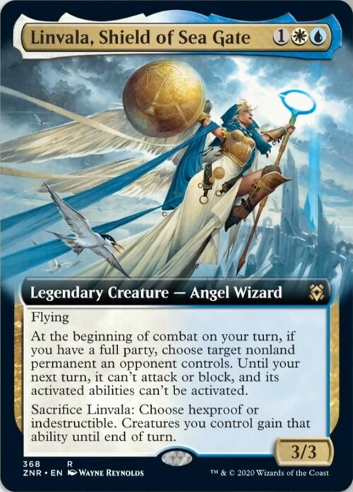 Linvala, Shield of Sea Gate Card Front