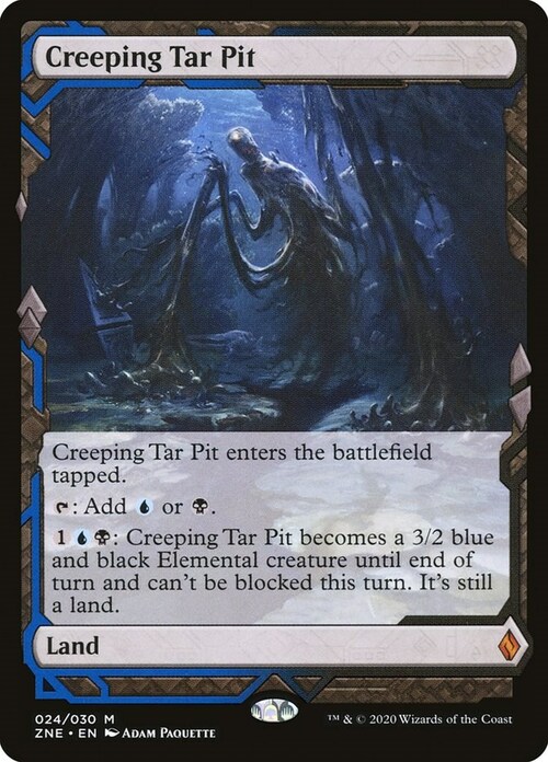 Creeping Tar Pit Card Front