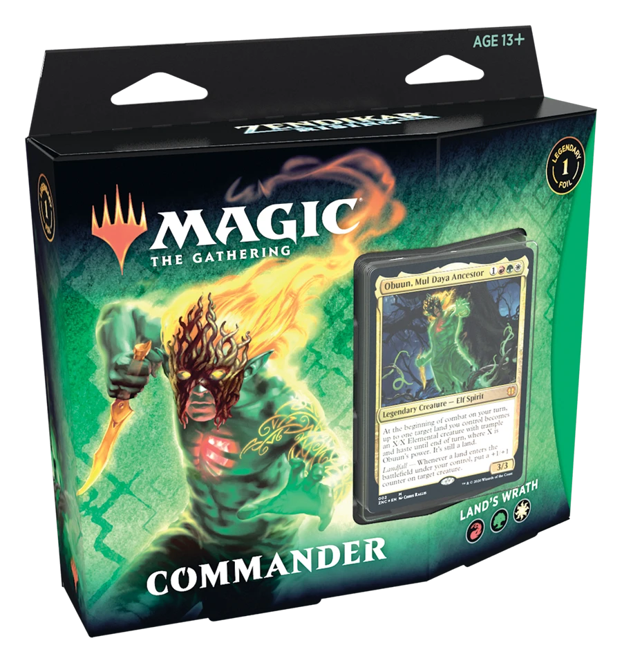 Commander: Rinascita di Zendikar: "Land's Wrath" Deck