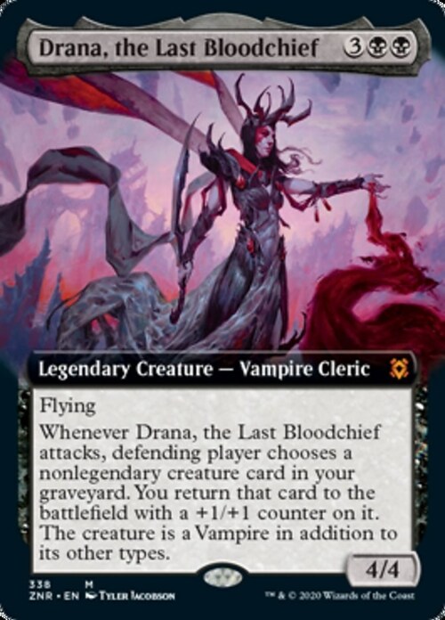 Drana, the Last Bloodchief Card Front