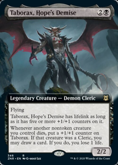 Taborax, Hope's Demise Card Front