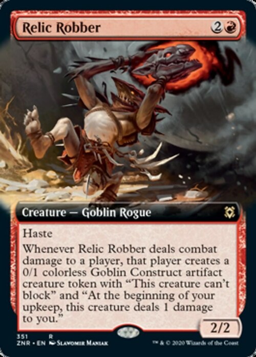 Relic Robber Card Front