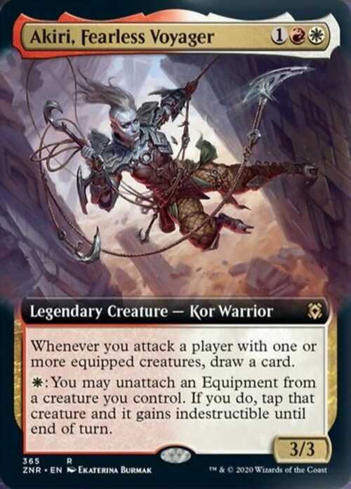 Akiri, Fearless Voyager Card Front