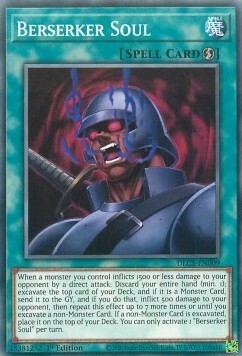 Berserker Soul Card Front