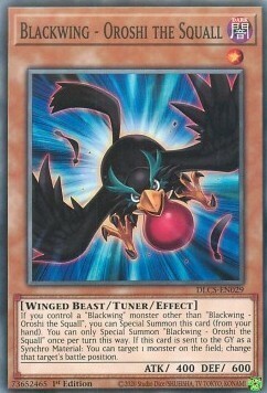 Blackwing - Oroshi the Squall Card Front