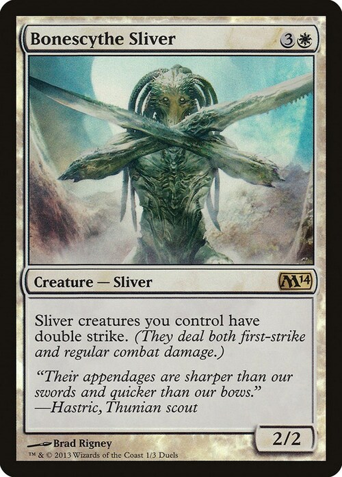 Bonescythe Sliver Card Front