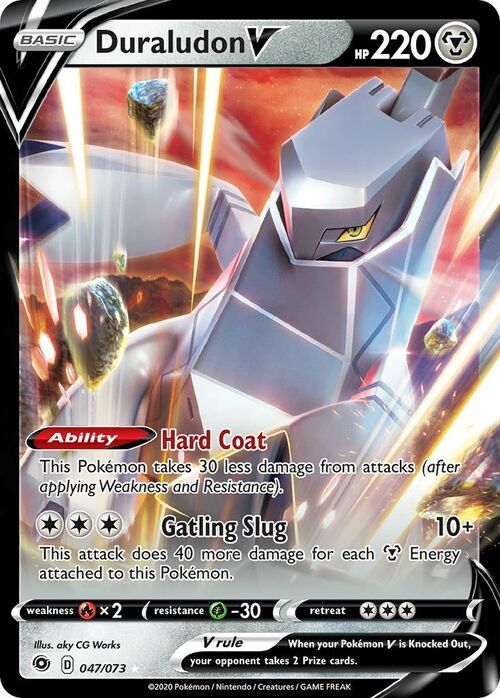 Duraludon V Card Front