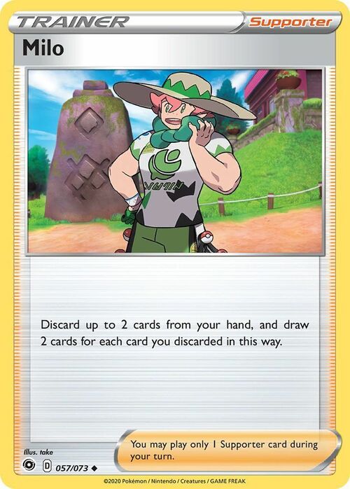 Milo Card Front